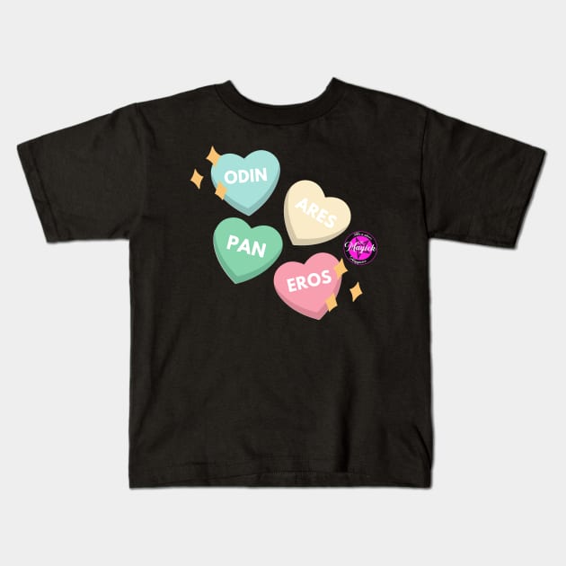 Boyfriend Material Kids T-Shirt by MagickHappens